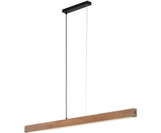 Pakabinamas šviestuvas Kabanti lempa TKKRYWULT TK Lighting Teo 1449 kabanti lempa 1x36W LED 3000K riešutas/juoda
