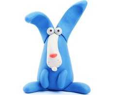 TM Toys Hey Clay masė plastilinui - Triušis, 5 spalvos