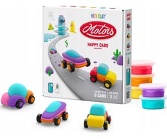 TM Toys Hey Clay juokingų automobilių rinkinys