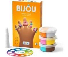 TM Toys Ei, Clay Bijou žiedai, saldainiai