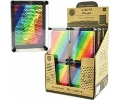 TM Toys Sensorinis kubas XL dydžio smeigtukų lenta 10x15 cm