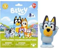 Bluey TM Žaislai TMT MĖLYNAS figų mini aklųjų maišelis 1 pakuotė mišinio 76672