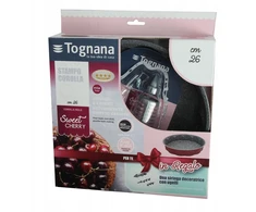 Tognana Apvali bordo spalvos skarda 26cm ir dekoravimo rinkinys W4444B1GGBOA