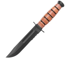 Peilis Ka-Bar USMC SHORT FIGHTING/UTILITY COMBO 1252