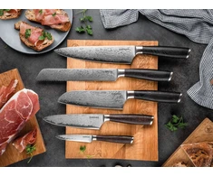 Togo Nóż Böker Meisterklinge Damast Bread Knife