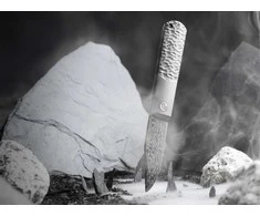 Boker Solingen BRLW meteorito damasto peilis