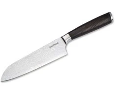 Boker Solingen Meisterklinge Damast Santoku peilis