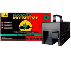 TOGO Trinol Pułapka na myszy elektroniczna Multi Multikill - 10 mus ad gange 4xAA batterier medfølger nie
