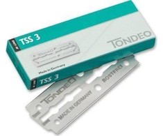 TOGO Tondeo Solingeno skustuvų peiliukai, 65mm, 10 vnt.