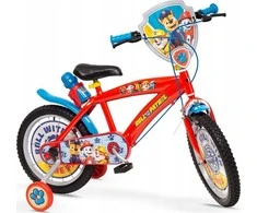 Toimsa Vaikiškas Dviratis - Paw Patrol - 16" - Raudonas