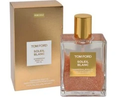 Tom Ford Soleil Blanc - blizgučių kūno aliejus (rožių auksinis), 100 ml