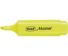 Toma Highlighter Mistral Pastel geltona (10vnt) TOMA