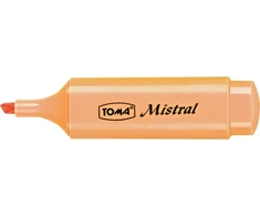 Toma Zakreślacz Mistral Pastel oranžinė (10vnt)TOMA
