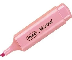 Toma Lengvintuvas Mistral Pastel rožinė (10vnt) TOMA