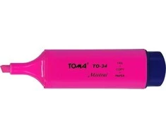 Toma Highlighter Mistral rožinė (10vnt.)