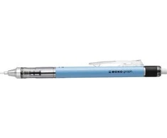 Tombow Automatinis pieštukas. Mono Graph 0,7 mm neoninės spalvos mėlynos spalvos