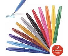 Kaligrafiniai rašikliai - 4 vnt. rinkinys. PENTEL