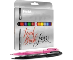Tombow Touch Pen 12 spalvų rinkinys