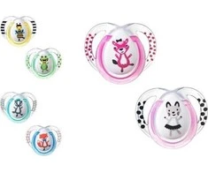 Tommee Tippee čiulptukai silikoniniai 2vnt 0-6m Fun 43335763