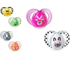 Lotto TOMMEE TIPPEE TTP43335896 čiulptukas FUN FRIENDS 6-18m 2pack