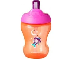 TOMMEE TIPPEE mokomasis puodelis su šiaudeliu, 7 mėn+, 447154