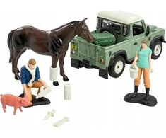 Žaislinis Land Rover veterinarijos rinkinys Tomy