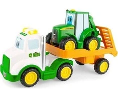 JOHN DEERE vilkikas su traktroiumi Farmin Friends, 47207