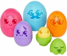 TOMY TOOMIES matrioška kiaušinis naujas E73564 /6