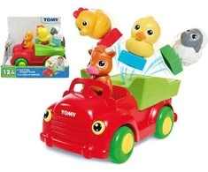 Tomy, Sort N Pop, Farmyard Friends, Toy Car, 12+ months