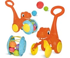 TOMY stumdukas Pic &amp; Push T-Rex, E73254
