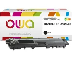 OWA „Armor“ toneris, skirtas „Brother DCP-L3520CDW“, juodas, 3000 puslapių, komplekte su TN248XLBK