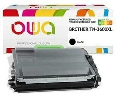 OWA „Armor“ toneris, skirtas „Brother HL-L5210“, juodas, 6000 puslapių, suderinamas su TN3600XL
