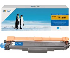 Su G&amp;G suderinami dažai su Brother TN243C, NT-PB243C, žalsvai mėlyna, 1000s