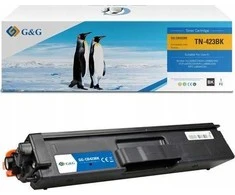 Su G&amp;G suderinami dažai su Brother TN423BK, NT-CB423BK, juodi, 6500s
