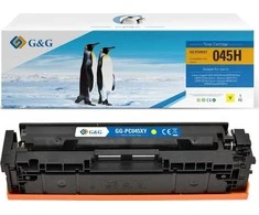 Su G&amp;G suderinami dažai su Canon 045HY, NT-PC045XY, geltona, 2200s