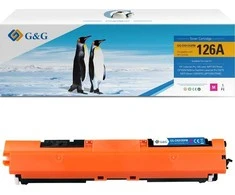 Su G&amp;G suderinami dažai su HP CE313A, NT-CH313FM-A, HP 126A, rausvai raudona, 1000s