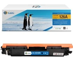 G&amp;G kompatybilny toner su HP CE310A, NT-CH310FBK-A, HP 126A, juodas, 1200s
