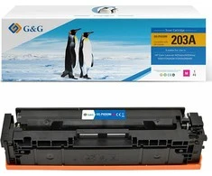 Toneris G&amp;G G&amp;G suderinamas su HP CF543A, NT-PH203M, HP 203A, rausvai raudonas, 1300s