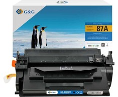 G&amp;G kompatybilny toner su HP CF287A, NT-PH287C, HP 87A, juodas, 9000s, 930g