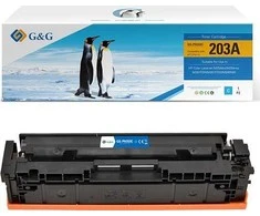 Su G&amp;G suderinami dažai su HP CF541A, NT-PH203C, HP 203A, žalsvai mėlyna, 1300s