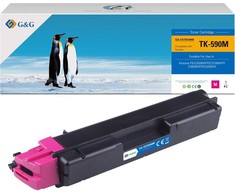 Toneris G&amp;G kompatybilny toner su Kyocera TK590M, NT-CKTK590M, magenta, 5000s