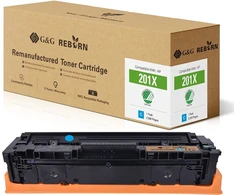 Toneris G&amp;G Reborn-Toneris kompatybilny su HP 201X,/ CF401X (21258)