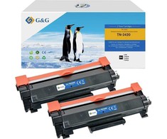 Toneris G&amp;G XL-Toneris 2er Set kompatybilny su Brother TN-2420