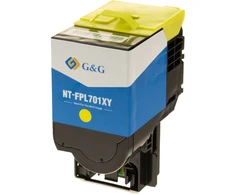 Toneris G&amp;G XL-Toneris zam. Lexmark 702HY/ 70C2HY0 geltona