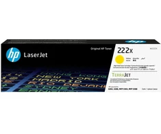 Toneris HP 222X – didelio našumo – geltonas – originalus – LaserJet – lazerinė kasetė (W2222X) – skirta Color LaserJet Pro MFP 3302fdn, MFP 3303fdw