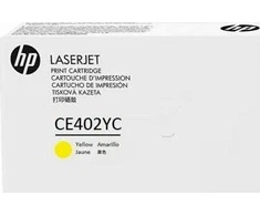 Hewlett Packard (HP) HP No.507Y (CE402Y), geltona kasetė