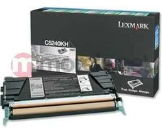 Lexmark C5240KH Cartridge, Juodas, 8000 pages
