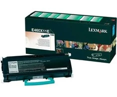 Toneris Lexmark E460X31E Juodas originalas (E460X31E)