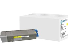 Toneris Quality Imaging CoreParts QI-OK1015Y kasetė su toneriu 1 vnt. Geltonas kasetė
