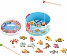 Tooky Toys Medinis žaidimas Žvejyba TOOKY TOY
